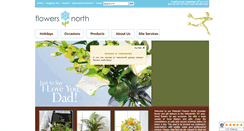 Desktop Screenshot of flowersnorth.com